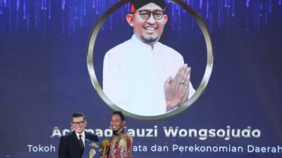 Sukses Dongkrak Pariwisata Sumenep, Achmad Fauzi Raih Penghargaan Nasional